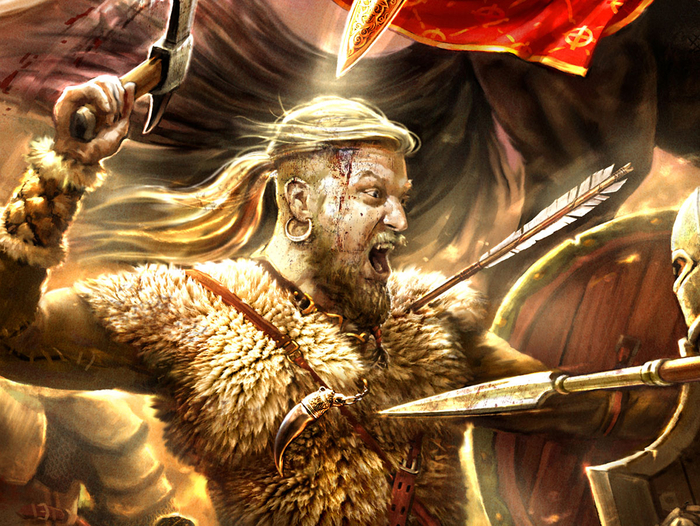  серия "Скандинавские боги" (Валькирии) (фрагмент)