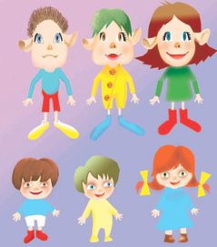 персонажи детской сказки