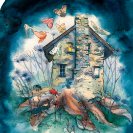 иллюстрация к книге "Мама Шамана рассыпает соль"