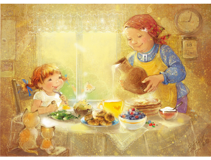 Бабушкин завтрак..) Какой такой йогурт и хлопья?