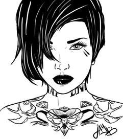 Tatoo girl 1