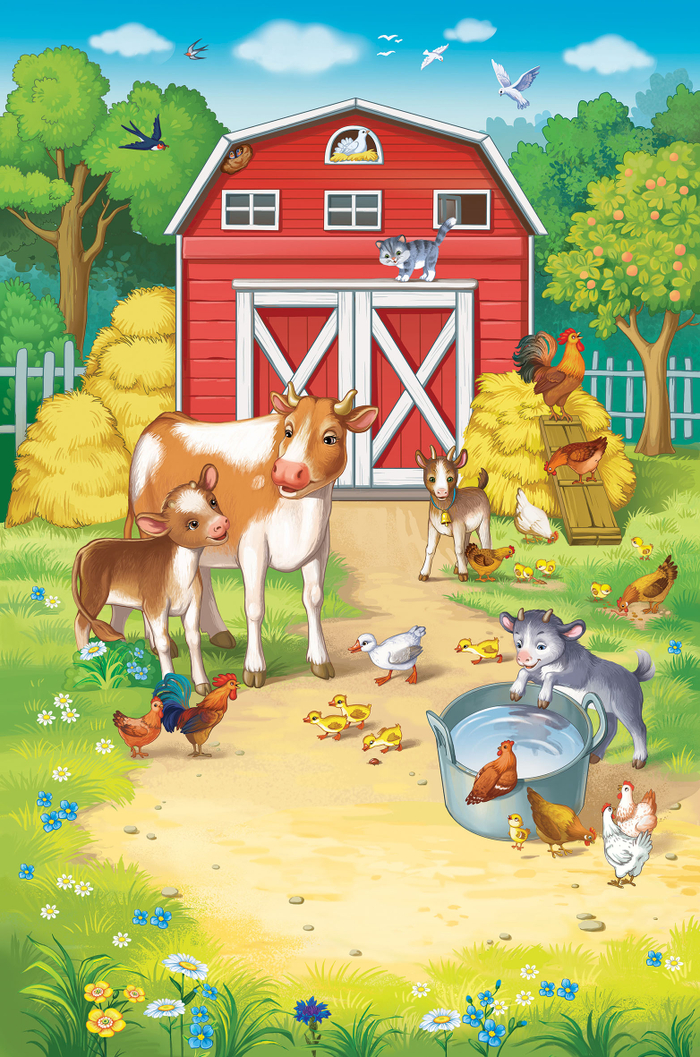 на ферме. для Malamalama