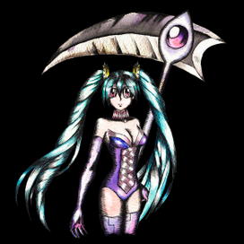 Иллюстрация к книге "Танатос МТА", девушка-андроид. Автор книги: Владимир Атомный.