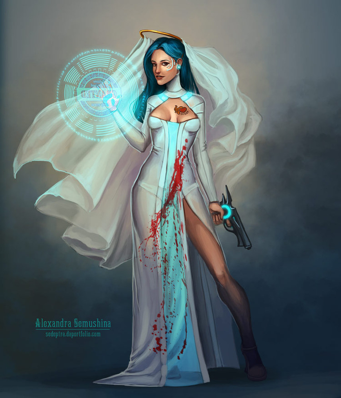 Молодая вдова