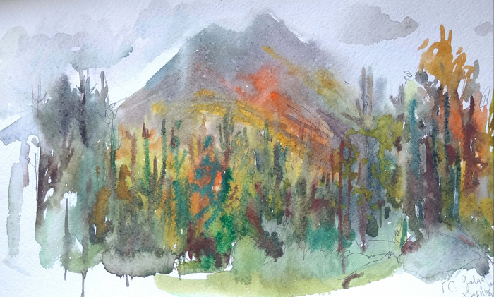 Сентябрь в Хибинах