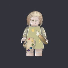 Портрет в Лего стиле