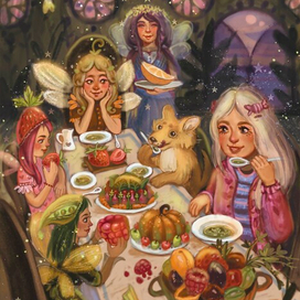 Иллюстрация для сборника сказок  Новогодний нос праздника.