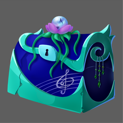 Тестовое  - Сундук и сосуд эльфа-музыканта