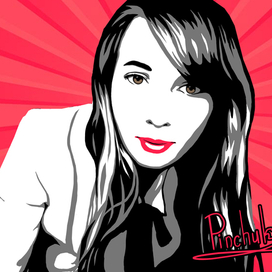 Портрет в стиле Поп - Арт