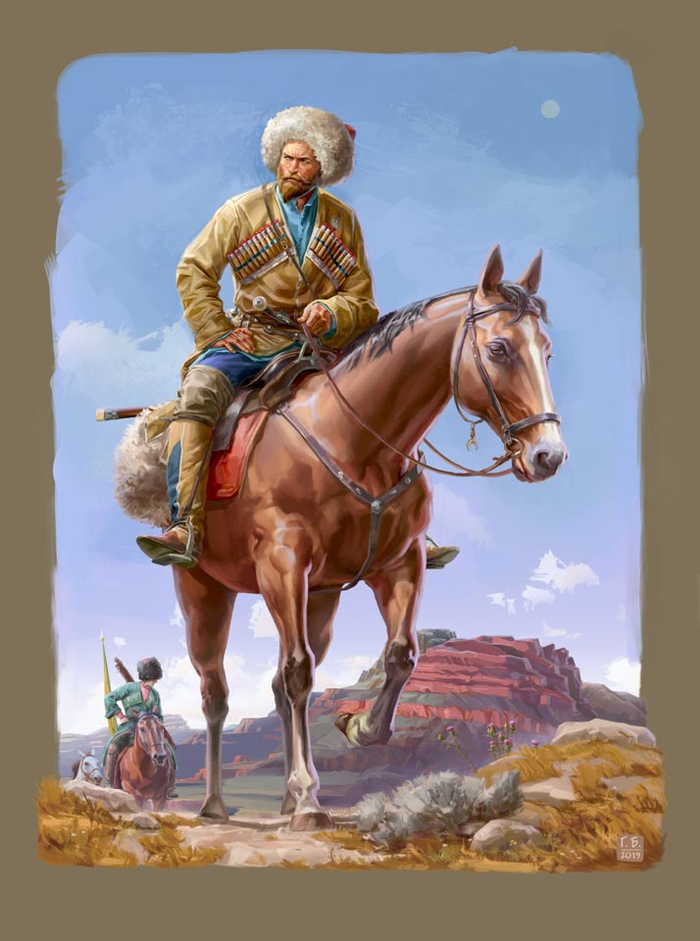 Всадники на перевале