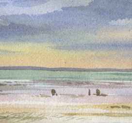 Баскунчак перед дождем.