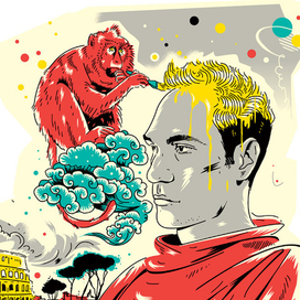 Иллюстрация для журнала GQ