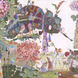 Буква "Х" Художники и Хризантемы