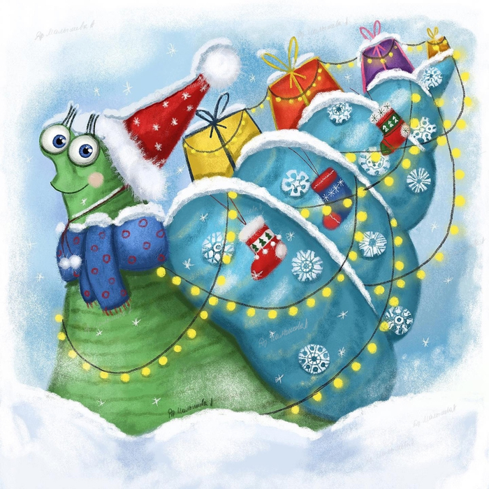 Рождественская улитка