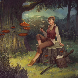 Хоббит фанарт (с OC) (2019)