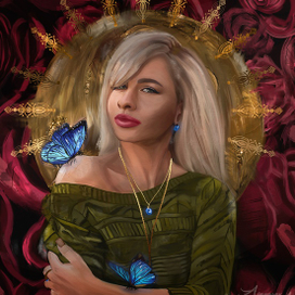 портрет маслом