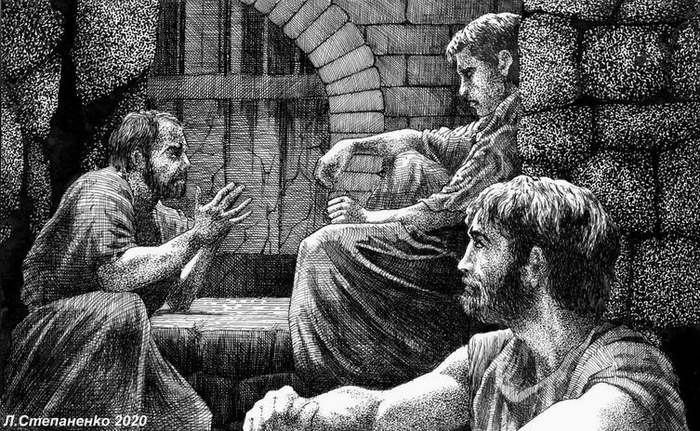 Иосиф в темнице