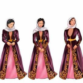 Адыгейская девушка