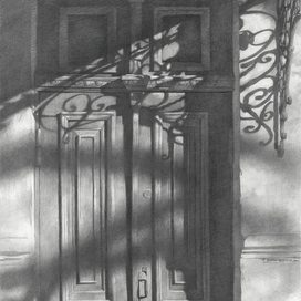 Старая деревянная дверь