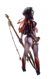 Девушка вампир