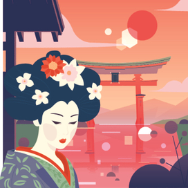 Красота Японии: Гейша и Величие Страны Восходящего Солнца