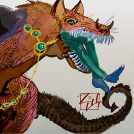 Ведьма на прогулке