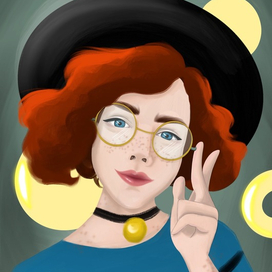 Современная ведьмочка 😀