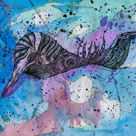 Житель моря. Фантастический зверь.