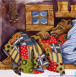 лиса и медведь