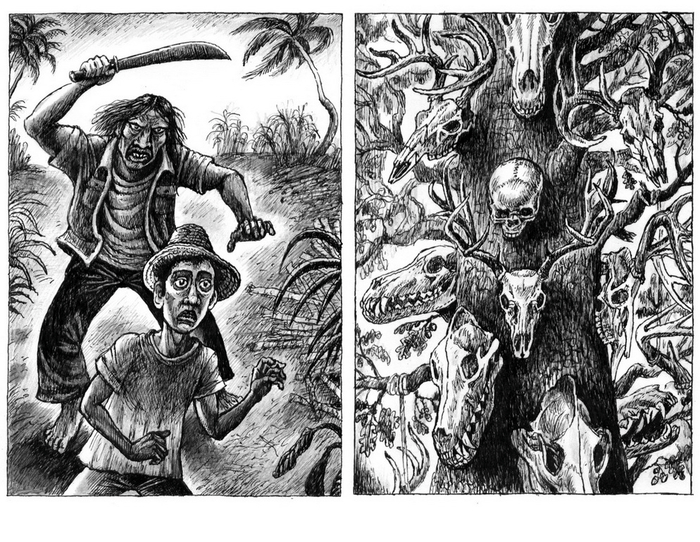 Кто-то страшный к нам идет. Лес злых чудес.