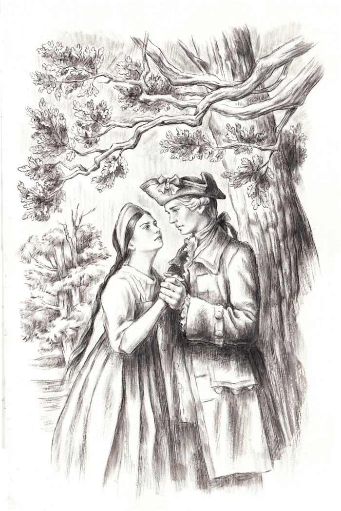 К повести Карамзина "Бедная Лиза".