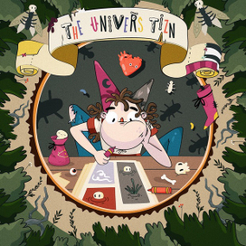 Маша рисует комикс.