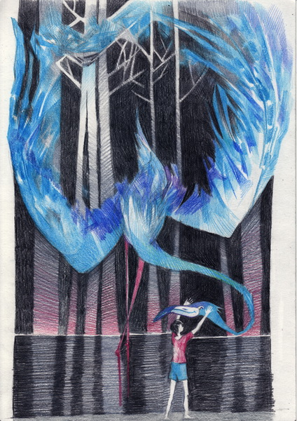 Дети синего фламинго