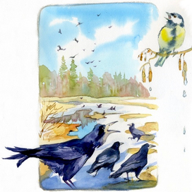 МАРТ Виталий Бианки «Синичкин календарь», издательство «Речь», 2025