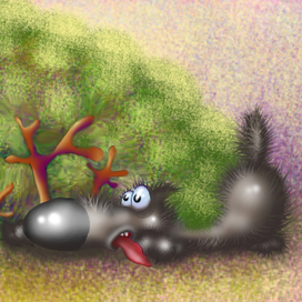 волчара объелся