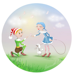 Буратино и его девушка