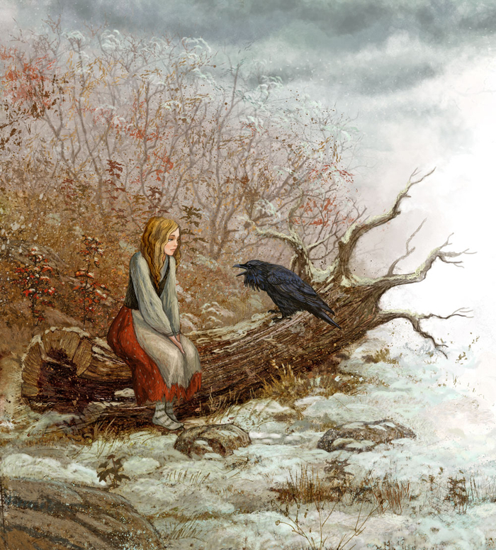 Герда и ворон