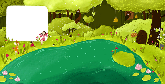 Лес где живут феи