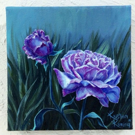 Голубые розы