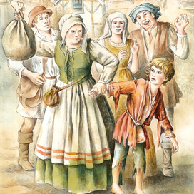 "Принц и нищий", Марк Твен