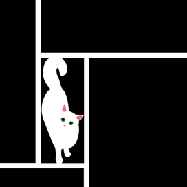 Кошка в окошке