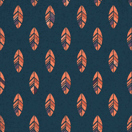 осенние листья узор