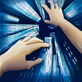 Обложка для сборника "Резиновая страна"