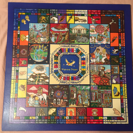 Роспись доски для астролога 