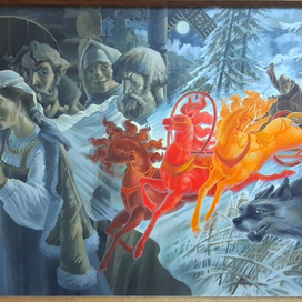 В лунном сиянье.рус.нар.песня