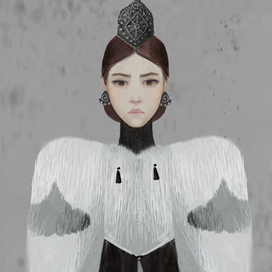 Персонаж Несмеяны для мультфильма