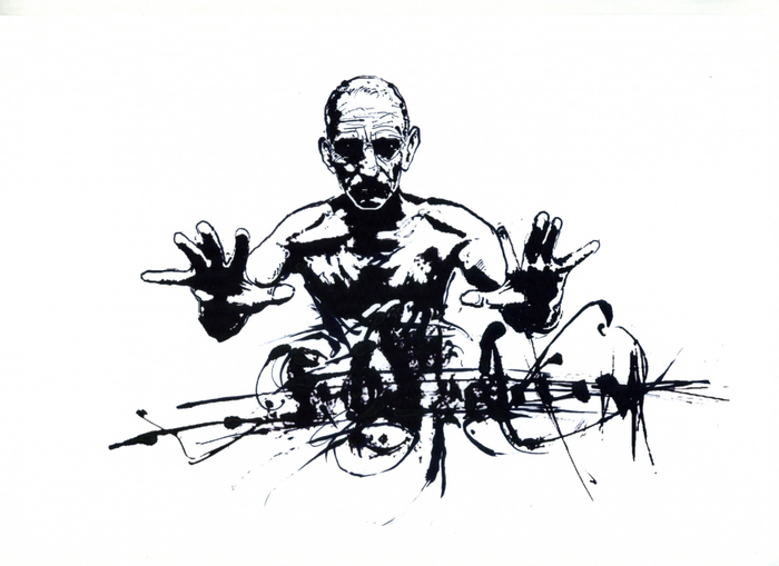 Illustration, Hermann Hesse's novel "The Glass Bead Game"