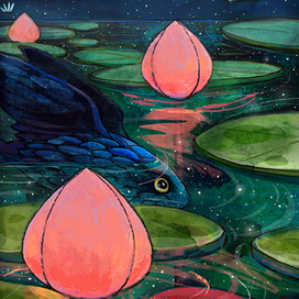 Ночное озеро