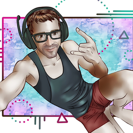 цифровой портрет по фото