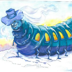 Снежная гусеница